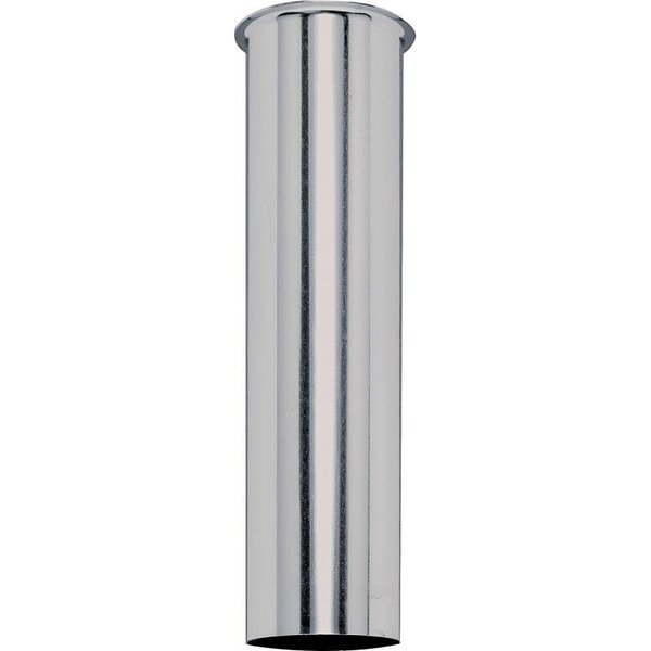 Plumb Pak Sink Tailpiece, 114 in, 6 in L, Flange, Brass, Polished Chrome PP161CP